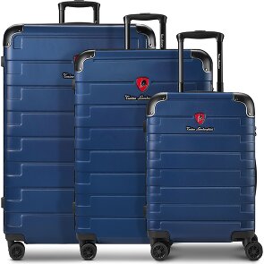 Tonino Lamborghini Milano Trolley 3-SET mit Dehnfalte und XL Koffer