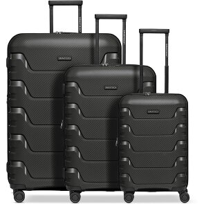 Smartbox Edition 01 4 Rollen Kofferset 3-teilig mit Dehnfalte