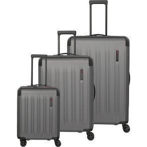Travelite Dynamiic 4 Rollen Kofferset 3-teilig mit Dehnfalte