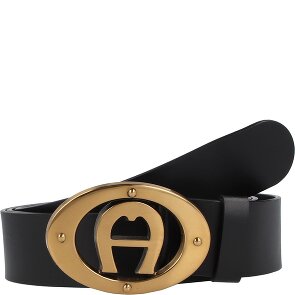 AIGNER Logo Gürtel Leder