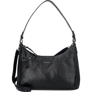 Burkely Creased Crystal Schultertasche Leder 31 cm
