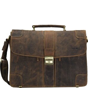 Greenburry Vintage Aktentasche Leder 38.5 cm