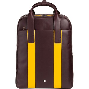DuDu Rucksack Leder 40 cm Laptopfach