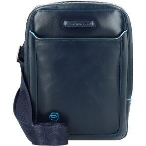 Piquadro Blue Square Umhängetasche Leder 22 cm