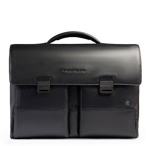 Piquadro Philip Aktentaschen Messenger Leder 42 cm Laptopfach