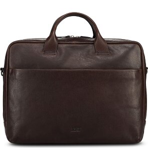 Jost Glasgow Aktentasche Leder 40 cm Laptopfach