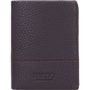 mano Don Tommas Geldbörse Leder 7,5 cm