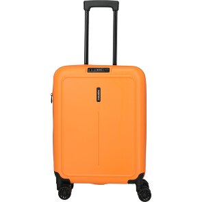 Travelite Basics 4 Rollen Kabinentrolley 55 cm mit Dehnfalte