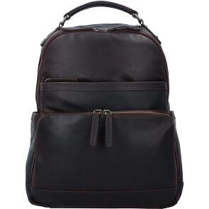 The Chesterfield Brand Wax Pull Up Business-Rucksack Leder 39 cm Laptopfach