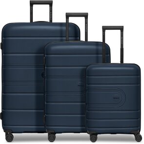 Redolz Essentials 11 4 Rollen Kofferset 3-teilig mit Dehnfalte Redolz Essentials 11 4 Rollen Kofferset 3-teilig mit Dehnfalte