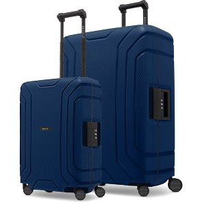 Redolz Essentials 15 4-Rollen 15 Kofferset S+L mit Dreipunktverschluss