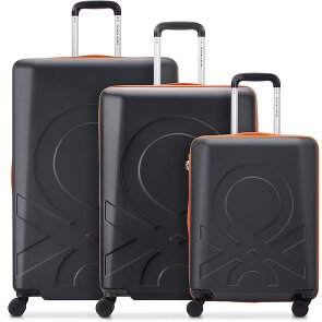 Delsey Paris x United Colors of Benetton Fabrica 4-Rollen Kofferset 3 tlg.
