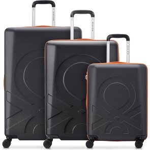 Delsey Paris x United Colors of Benetton Fabrica 4-Rollen Kofferset 3 tlg.