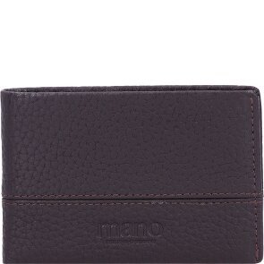 mano Don Tommas Geldbörse Leder 10 cm