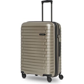 Pactastic Collection 04 THE MEDIUM + 4 Rollen Trolley M 66 cm mit Dehnfalte