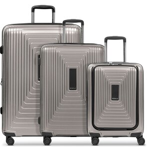 Redolz Essentials 14 4 Rollen Kofferset 3-teilig mit Dehnfalte Redolz Essentials 14 4 Rollen Kofferset 3-teilig mit Dehnfalte