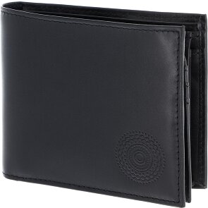 oxmox Leather Geldbörse RFID Schutz Leder 12 cm