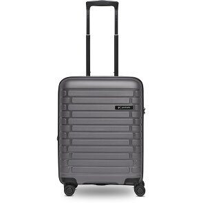 Pactastic Collection 04 THE CABIN + 4 Rollen Kabinentrolley S 55 cm mit Dehnfalte