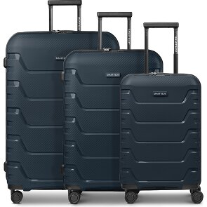 Smartbox Edition 01 4 Rollen Kofferset 3-teilig mit Dehnfalte