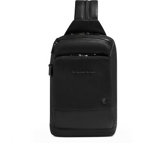 Piquadro Monospalla Umhängetasche Leder 31 cm