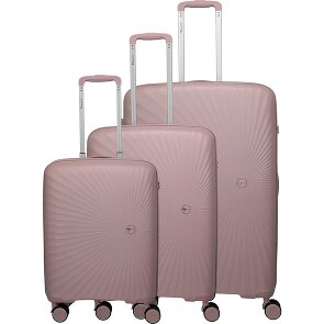 Travelite Tamaris x  Voyaage 4 Rollen Kofferset 3-teilig mit Dehnfalte