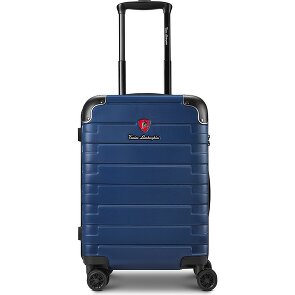 Tonino Lamborghini Milano 4 Rollen Kabinentrolley S 54 cm mit Dehnfalte