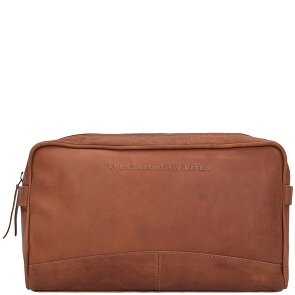The Chesterfield Brand Wax Pull Up Kulturbeutel Leder 29 cm