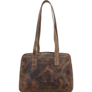Greenburry Vintage Schultertasche Leder 35 cm