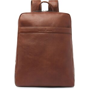 Castelijn & Beerens Daypack RFID Schutz Leder 41 cm Laptopfach