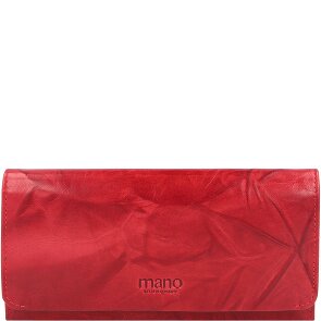 mano Donna Aurona Geldbörse RFID Leder 19 cm mano Donna Aurona Geldbörse RFID Leder 19 cm