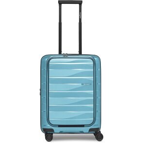 Bergpfeil Travel 4 Rollen Kabinentrolley 55 cm Laptopfach mit Dehnfalte Bergpfeil Travel 4 Rollen Kabinentrolley 55 cm Laptopfach mit Dehnfalte