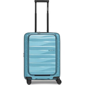 Bergpfeil Travel 4 Rollen Kabinentrolley 55 cm Laptopfach mit Dehnfalte