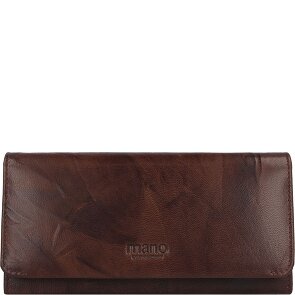 mano Donna Aurona Geldbörse RFID Leder 19 cm mano Donna Aurona Geldbörse RFID Leder 19 cm