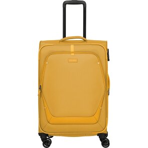 Travelite Umbria 4 Rollen Trolley M 67 cm mit Dehnfalte