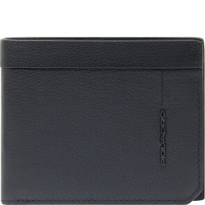 Piquadro Russel Geldbörse RFID Schutz Leder 10.5 cm