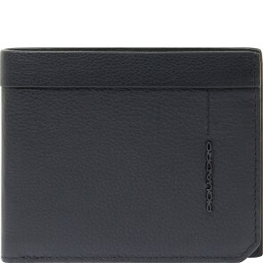 Piquadro Russel Geldbörse RFID Schutz Leder 10.5 cm