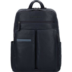 Piquadro Paavo Daypack Leder 43 cm Laptopfach