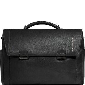 Piquadro Cronus Aktentasche Leder 31 cm Laptopfach