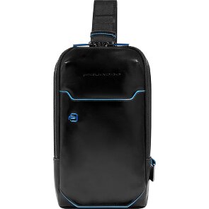 Piquadro Blue Square Sling Bag Leder 25 cm