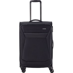 Travelite Chios 4 Rollen Trolley 67 cm mit Dehnfalte