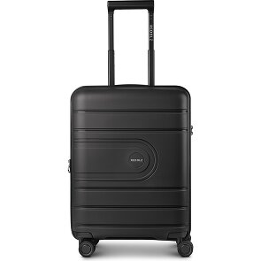 Redolz Essentials 11 4 Rollen Kabinentrolley 55 cm mit Dehnfalte