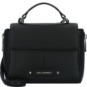 Karl Lagerfeld Behind the Seams Handtasche Leder 24 cm mit Dehnfalte