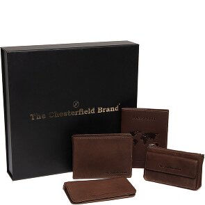 The Chesterfield Brand Geldbörse Geschenkset 4-teilig  Leder 12 cm