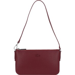 Lacoste Chantaco Schultertasche Leder 23 cm