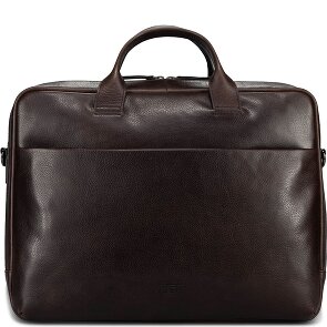 Jost London Aktentasche Leder 40 cm Laptopfach
