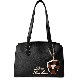 Love Moschino Heart Charm Schultertasche Leder 35 cm