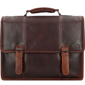 Greenburry Rugged Aktentaschen Messenger Leder 40.5 cm Laptopfach Greenburry Rugged Aktentaschen Messenger Leder 40.5 cm Laptopfach