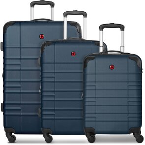 Wenger Amplar Evo 4 Rollen Kofferset 3-teilig mit Dehnfalte Wenger Amplar Evo 4 Rollen Kofferset 3-teilig mit Dehnfalte