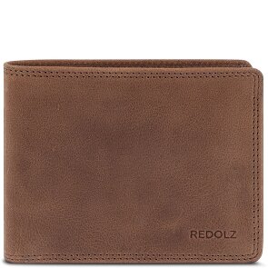Redolz Leather Essentials QF Geldbörse RFID Leder 12 cm