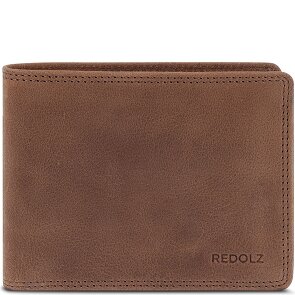 Redolz Leather Essentials QF Geldbörse RFID Leder 12 cm